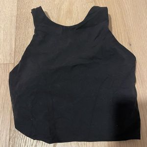 black athleta tank top size: xs
